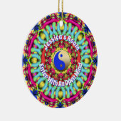 Feng Shui Yin Yang Mandala Room Hanging Ornament (Rechts)