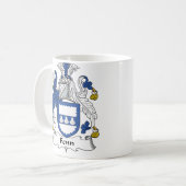 Fenn Family Crest Koffiemok (Voorkant links)