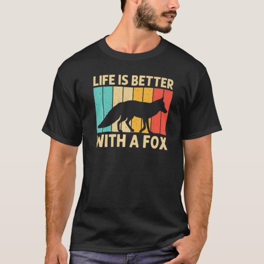 Fennec Fox Arctic Forest F T-shirt (Voorkant)