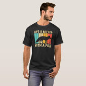Fennec Fox Arctic Forest F T-shirt (Voorkant volledig)