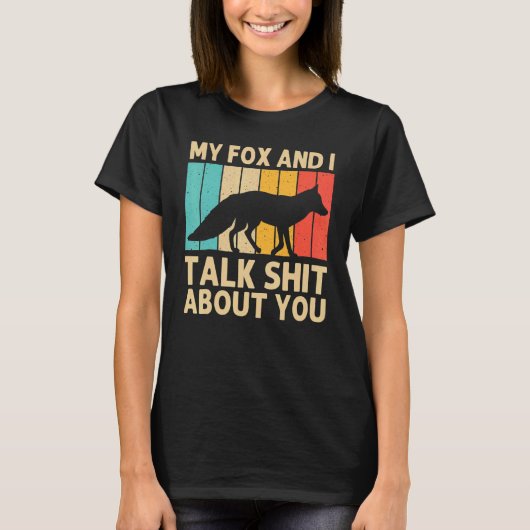 Fennec Fox Arctic Forest F T-shirt (Voorkant)