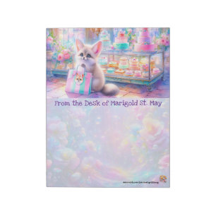 Fennec Fox Bakkerij Notitieblok