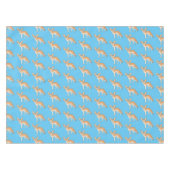 Fennec fox cartoon afbeelding tafelkleed (Voorkant (Horizontaal))