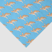 Fennec fox cartoon afbeelding tissuepapier (Detail)