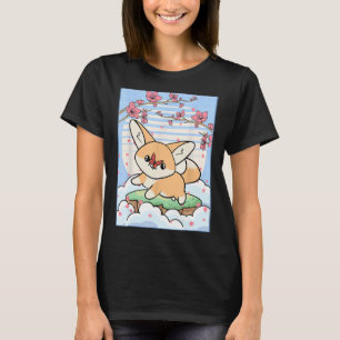 Fennec Fox Cherry Blossom Japanse esthetiek 1 T-shirt