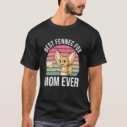 Fennec Fox Moeder Fennec Fox T-shirt (Voorkant)