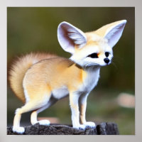 Fennec Fox Poster 1