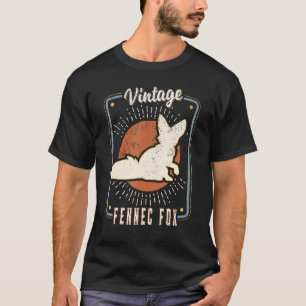 Fennec Fox Retro Classic Animal Love 1 T-shirt