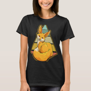 Fennec Fox Retro Fennec Fox T-shirt