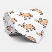 Fennec Fox Stropdas (Opgerold)