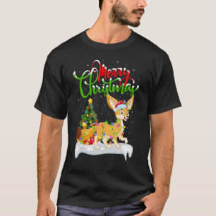 Fennec Fox Xmas Decorations Santa Fennec Fox Chr T-shirt