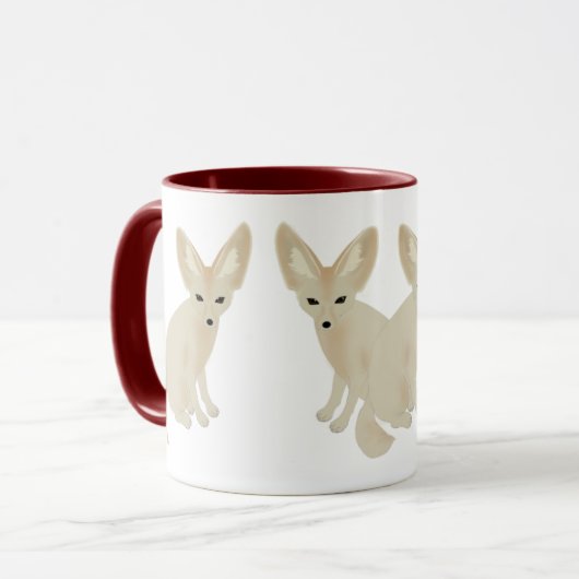 Fennec Foxes Mug (Devant gauche)