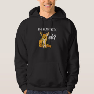 Fennec Vos Fantastische Kleinste Vos Dier Fennec V Hoodie