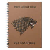 Fenrir/Fenriswolf Notitieboek (Voorkant)