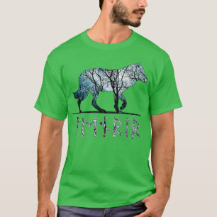 Fenrir Norse Wolf T-shirt