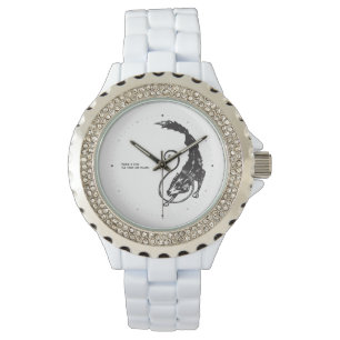Fenris is vrije hond viking noorse mythologie grun horloge