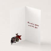 Fensalir's Door: Yuletide Vriendelijkheid Groeten  Kaart (Binnen)