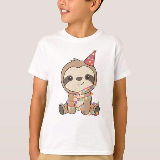 Fente Anniversaire Pour Enfants Un T-shirt Anniver (Devant)