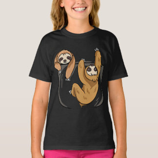 Fente En T-shirt Poche