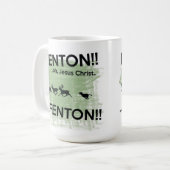 Fenton - Jésus-Christ ! ! Tasse de chien de Fenton (Devant gauche)