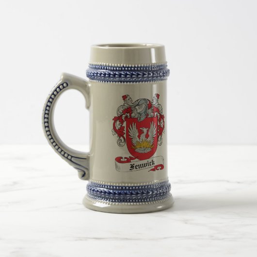 Fenwick Family Crest Bierpul (Links)