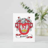 Fenwick Family Crest Briefkaart (Staand voorkant)