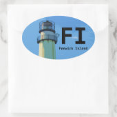 Fenwick Island bumper sticker ovaal (Tas)
