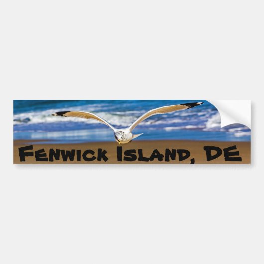 Fenwick Island, DE Bumpersticker (Voorkant)