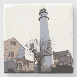 FENWICK ISLAND LIGHT STENEN ONDERZETTER