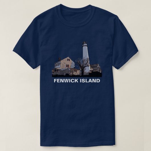 FENWICK ISLAND LIGHT T-Shirt (Design voorkant)