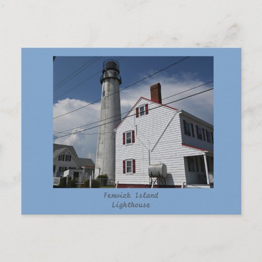 Fenwick Island Vuurtoren Briefkaart (Voorkant)