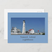 Fenwick Island Vuurtoren Briefkaart (Voorkant / Achterkant)