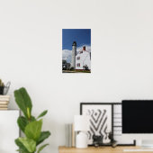 Fenwick Island Vuurtoren Poster (Thuiskantoor)