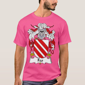Feo Coat of Arms Family Crest T-shirt