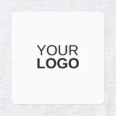 Fer Carré moyen sur Étiquette (Design 2)