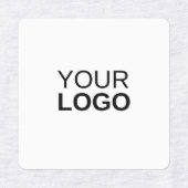 Fer Carré moyen sur Étiquette (Design 1)
