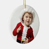 Fer de Noël Photo Ornement de Noël Année (Droite)