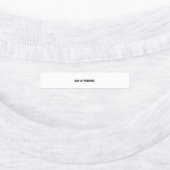 FER PERSONNALISÉ SUR ÉTIQUETTES (Apposé)