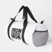 Fer Sharpens Fer - Proverbes 27:17 Duffel Sac (Coin droit)