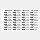 Fer sur Étiquettes pour vêtements Train à vapeur (Feuille)