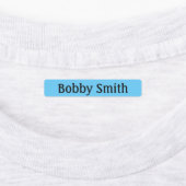 Fer sur les garçons Vêtements Étiquettes NOM Rouge (Apposé)