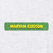 Fer Vert Étanche Sur Nom Étiquettes Pour Vêtements (Design 2)