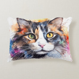 Feral Calico #87 Accent Kussen