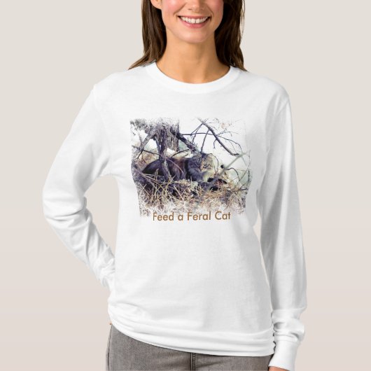 Feral Cat Colony Caregiver T-Shirt (Voorkant)