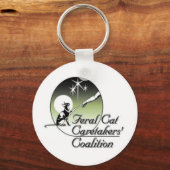 Feral Cat Logo Sleutelhanger (Voorkant)