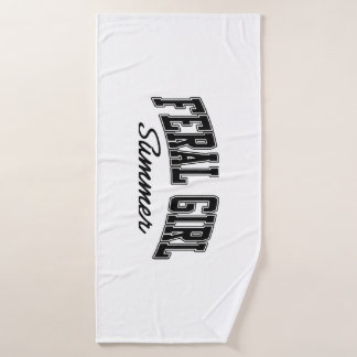 Feral Girl Zomerhanddoek Badhanddoek
