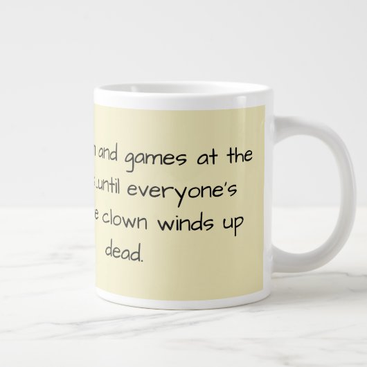 Feral-ly Funny Freakshow jumbo mok (Rechts)