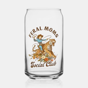 Feral Mom Social Club Funny Retro Boho Cowgirl