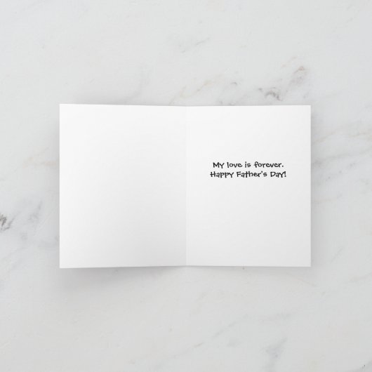 Ferald | Carte de voeux Fête des pères (Intérieur)