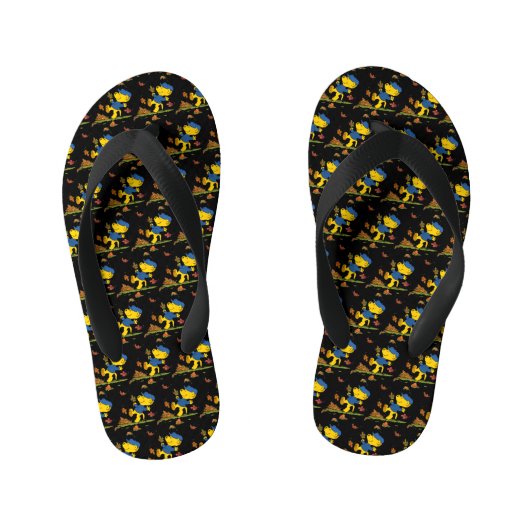 Ferald Dansding in de herfst Kinder Teenslippers (Voetbed)